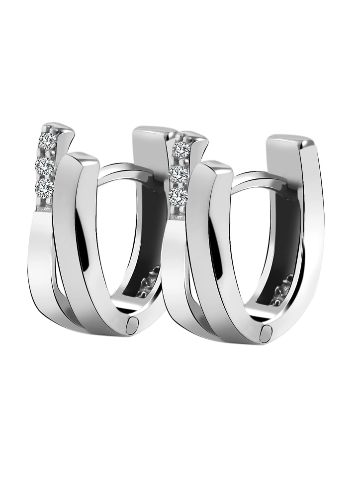 Adeliás Женские серьги-кольца из серебра 925 пробы с кубическим цирконием, 15 см в серебряном исполнении
Adeliás Женские серьги-кольца из серебра 925 пробы с кубическим цирконием, 15 см в серебряном исполнении