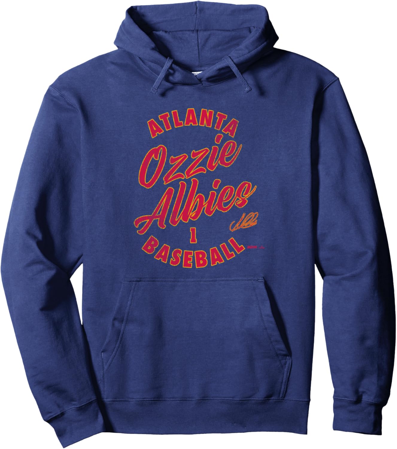 Худи Ozzie Albies Atlanta Baseball Vintage Cursive MLBPA Ryno Sports, темно-синий
Худи Ozzie Albies Atlanta Baseball Vintage Cursive MLBPA Ryno Sports, темно-синий