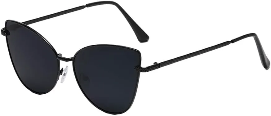 Ретро металлические солнцезащитные очки в маленькой оправе «кошачий глаз» в женском стиле, модные, для уличной фотографии, декоративные GHVWYX, Black-black
Ретро металлические солнцезащитные очки в маленькой оправе «кошачий глаз» в женском стиле, модные, для уличной фотографии, декоративные GHVWYX, Black-black