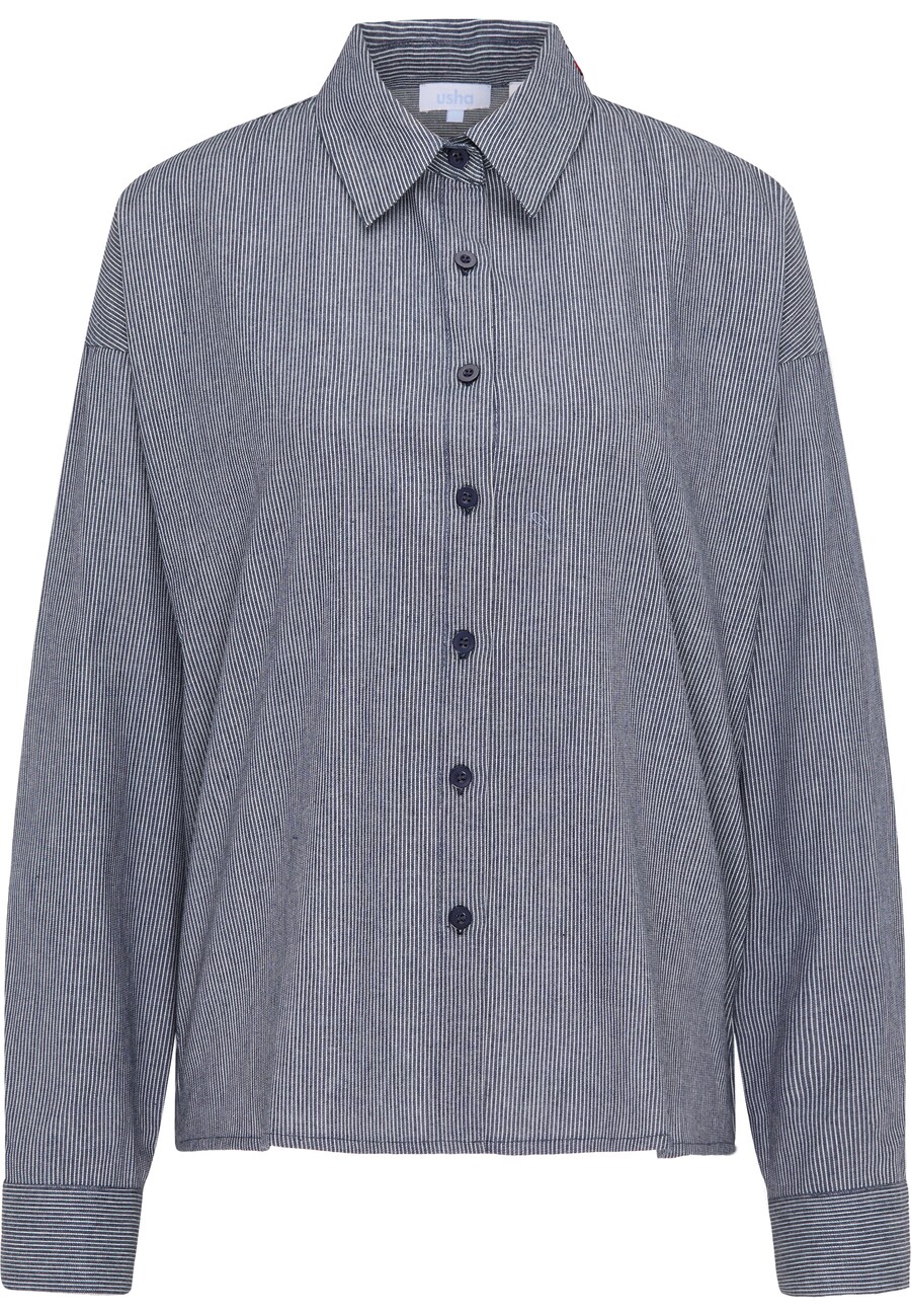 Блузка usha BLUE LABEL, темно-синий 
Блузка usha BLUE LABEL, темно-синий