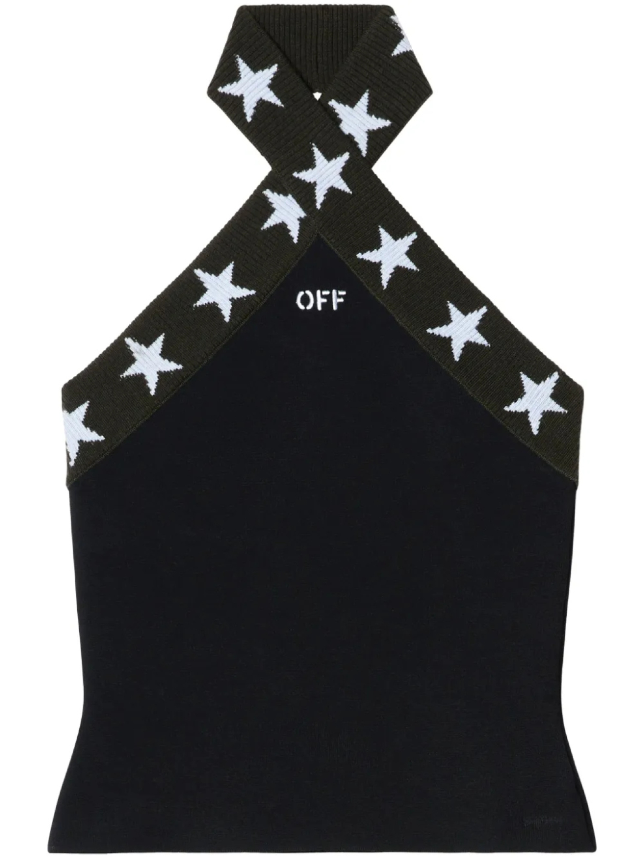 Off-White топ Star, черный
Off-White топ Star, черный