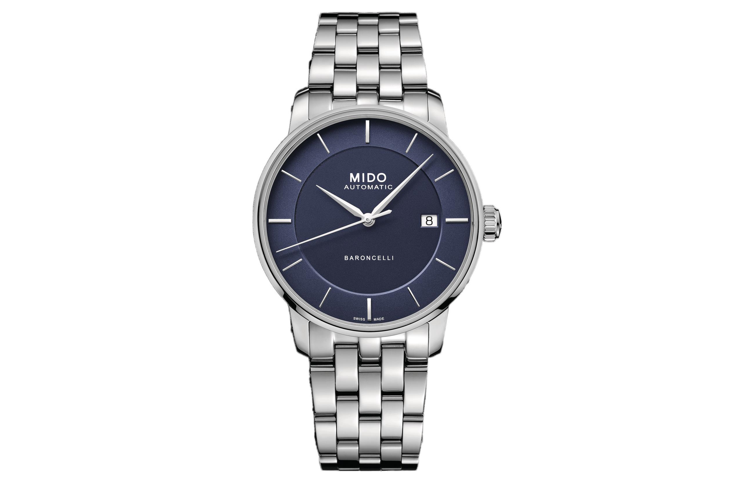 MIDO Часы Men's Baroncelli Watch, Blue
MIDO Часы Men's Baroncelli Watch, Blue