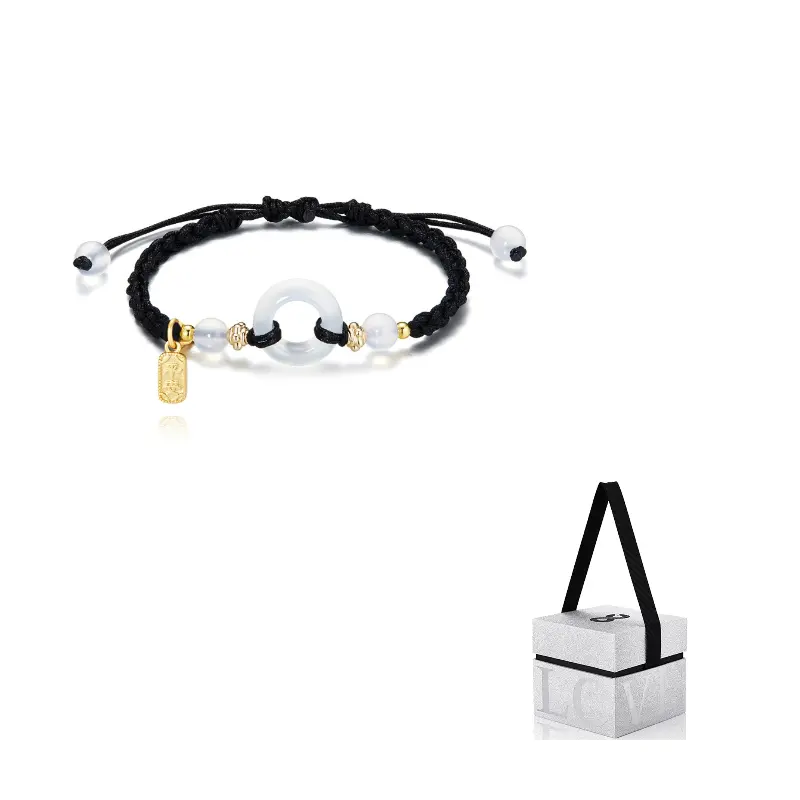 Агатовые браслеты на шнурке Unisex Zeroline, черный
Агатовые браслеты на шнурке Unisex Zeroline, черный