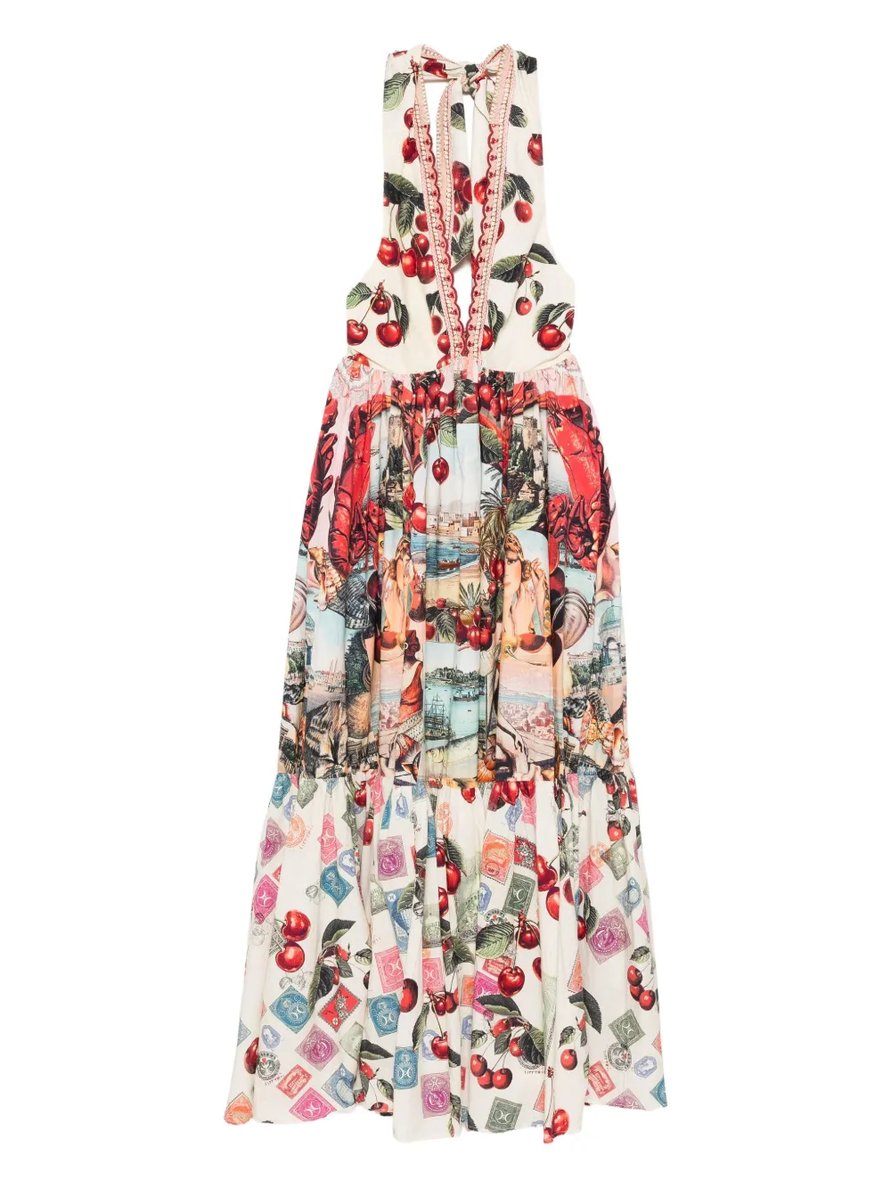 Платье-халтер «Notes From The Road» Camilla, нейтральный
Платье-халтер «Notes From The Road» Camilla, нейтральный