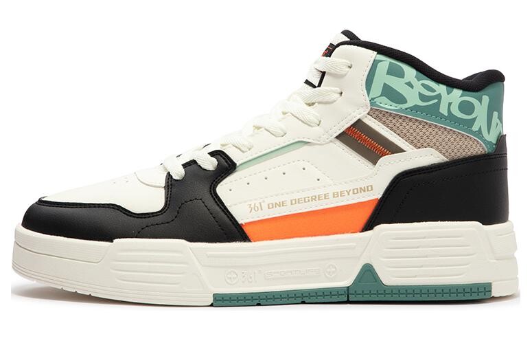 Кеды мужские, обувь для скейтбординга высокая белый/черный 361°
Кеды мужские, обувь для скейтбординга высокая белый/черный 361°