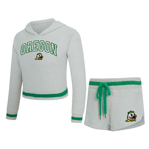 Женский спортивный сет concepts серый/зеленый oregon ducks whitley с длинным рукавом и шортами Unbranded
Женский спортивный сет concepts серый/зеленый oregon ducks whitley с длинным рукавом и шортами Unbranded