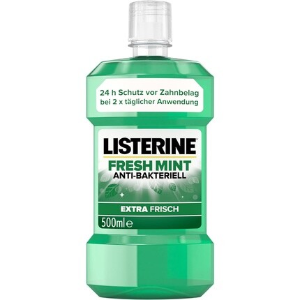 LISTERINE Fresh Mint антибактериальный ополаскиватель для полости рта с эфирными маслами и вкусом мяты 500 мл
LISTERINE Fresh Mint антибактериальный ополаскиватель для полости рта с эфирными маслами и вкусом мяты 500 мл