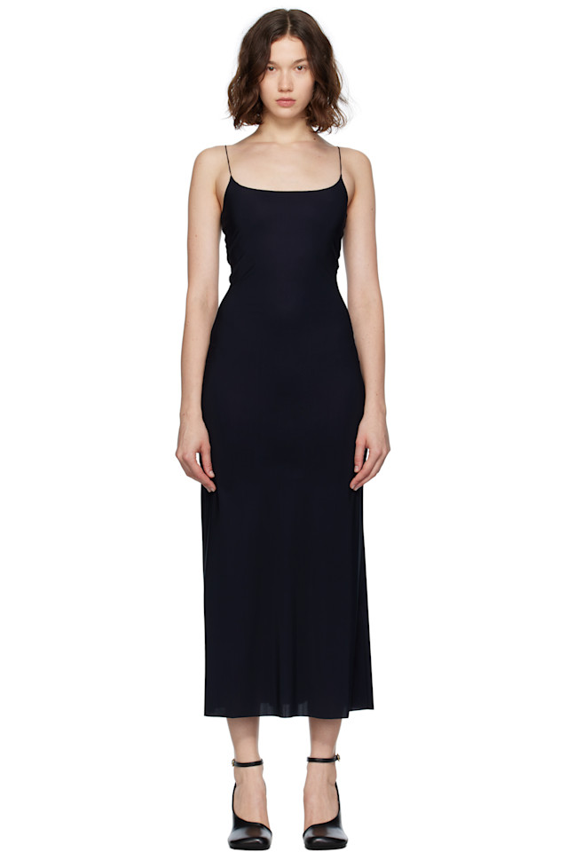 Слип-платье макси Mm6 Maison Margiela, черный
Слип-платье макси Mm6 Maison Margiela, черный