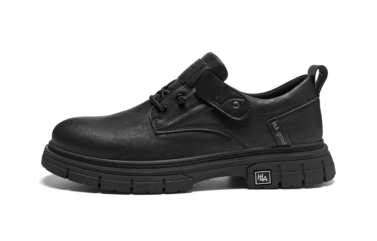 HLA Мужские повседневные туфли с низким верхом, черные/хаки
HLA Мужские повседневные туфли с низким верхом, черные/хаки