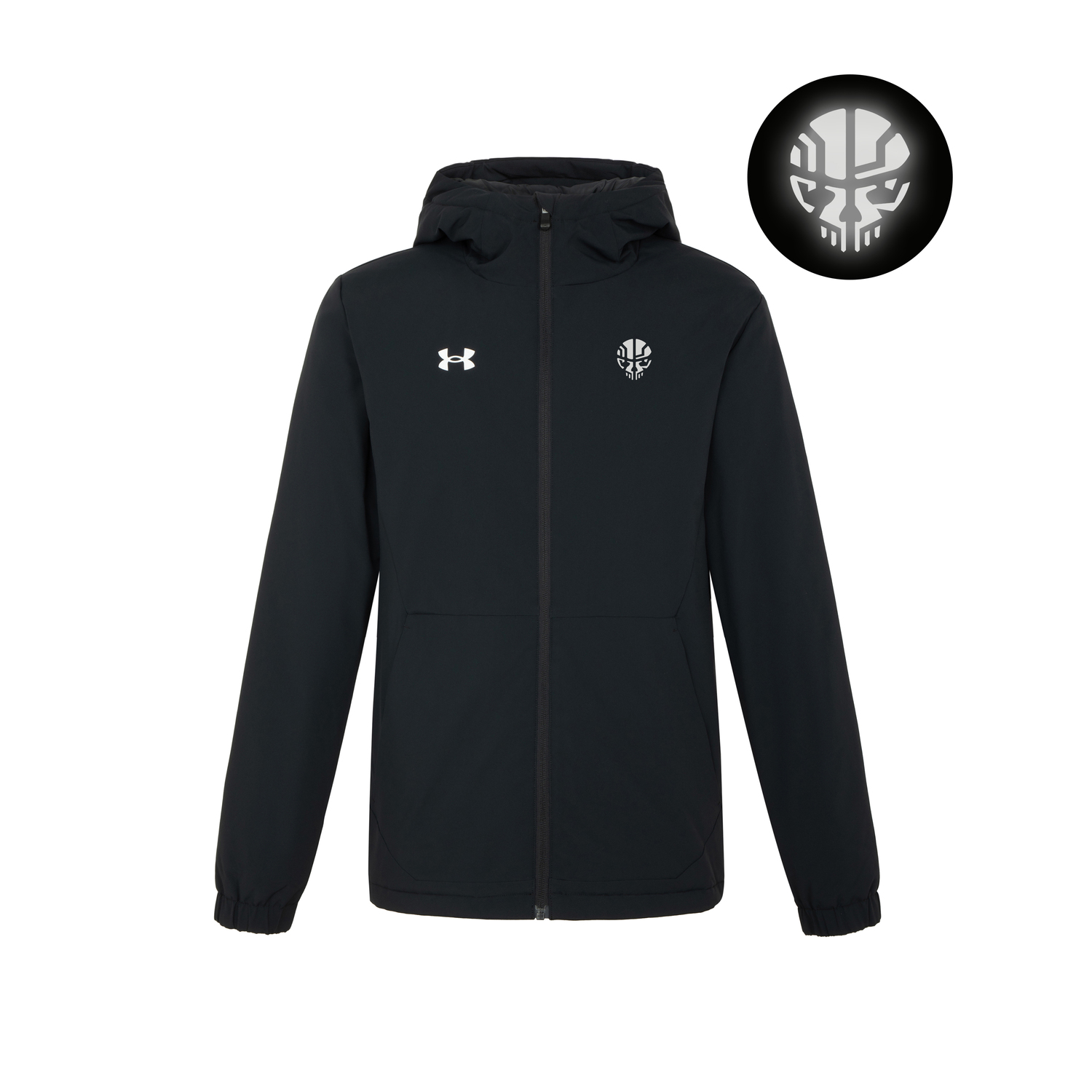 Пуховая куртка с капюшоном, унисекс Under Armour, черный
Пуховая куртка с капюшоном, унисекс Under Armour, черный