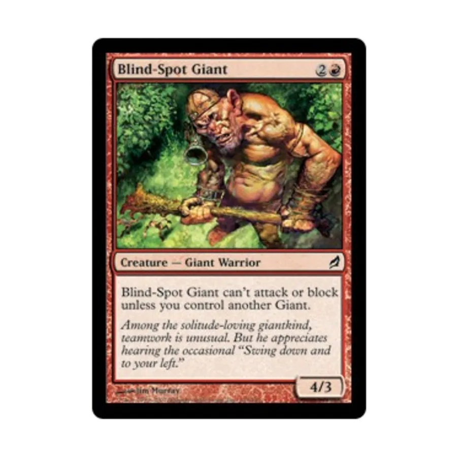 CCG Гигант слепого пятна (С), MTG - Lorwyn
CCG Гигант слепого пятна (С), MTG - Lorwyn