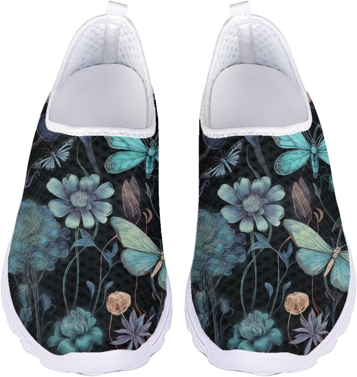 Кроссовки Jeiento Slip On для женщин и мужчин с широким носком, легкие спортивные кроссовки из сетки, женские мягкие слипоны, Butterflies
Кроссовки Jeiento Slip On для женщин и мужчин с широким носком, легкие спортивные кроссовки из сетки, женские мягкие слипоны, Butterflies
