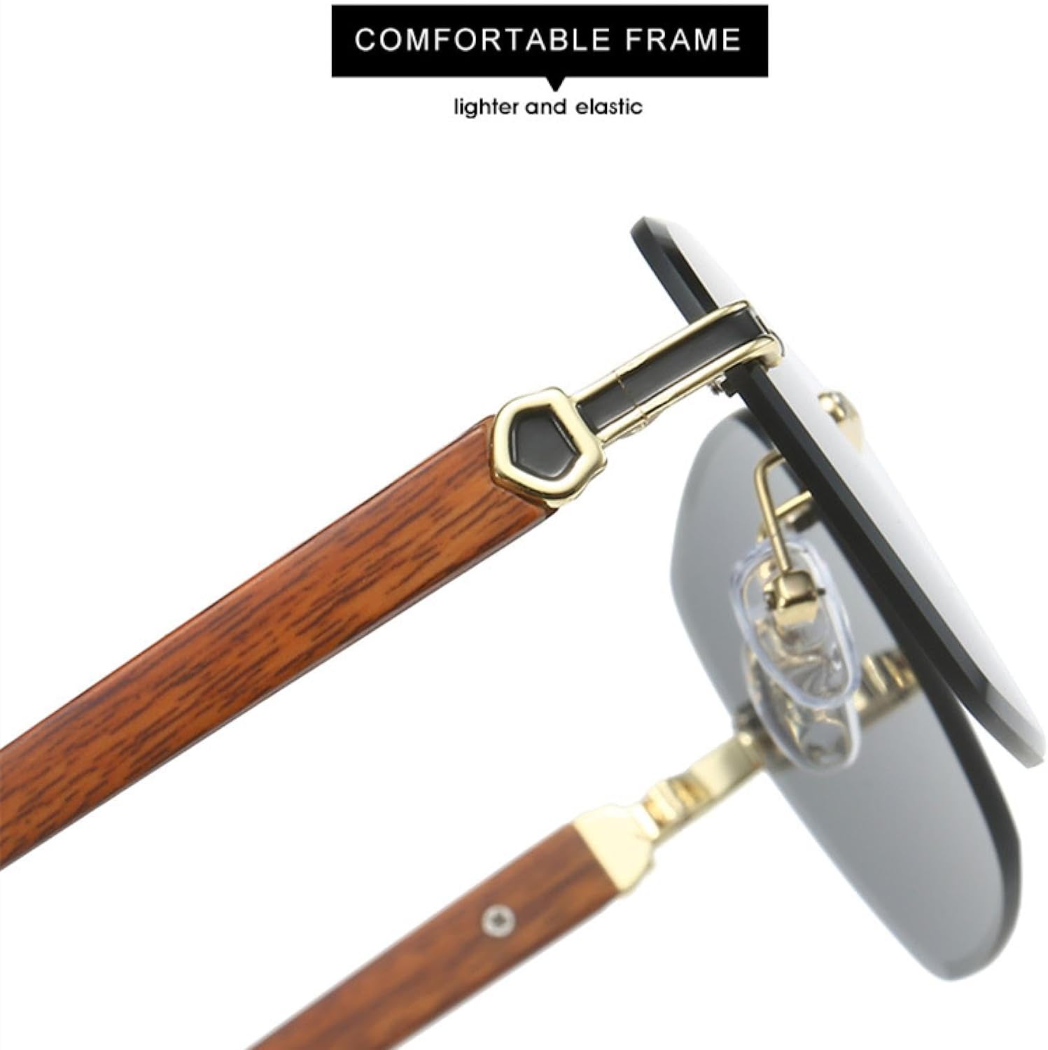 Винтажные солнцезащитные очки без оправы для женщин и мужчин, модные, роскошные, для активного отдыха, вождения, путешествий, с защитой от УФ-излучения UV400 TKKTLLT, Brown Gray Pink
Винтажные солнцезащитные очки без оправы для женщин и мужчин, модные, роскошные, для активного отдыха, вождения, путешествий, с защитой от УФ-излучения UV400 TKKTLLT, Brown Gray Pink