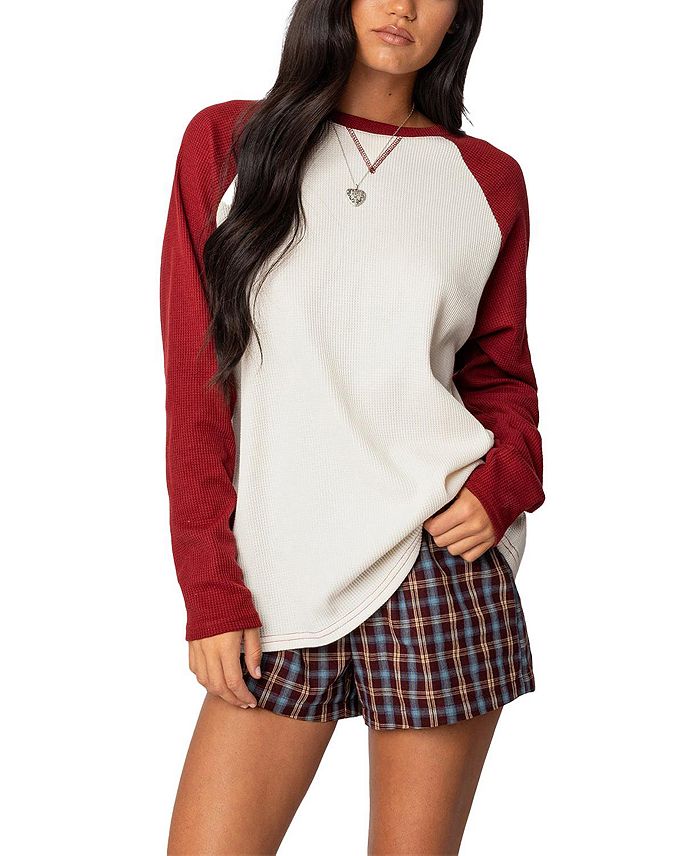 Me Time Oversize Вафельный топ Edikted, красный
Me Time Oversize Вафельный топ Edikted, красный