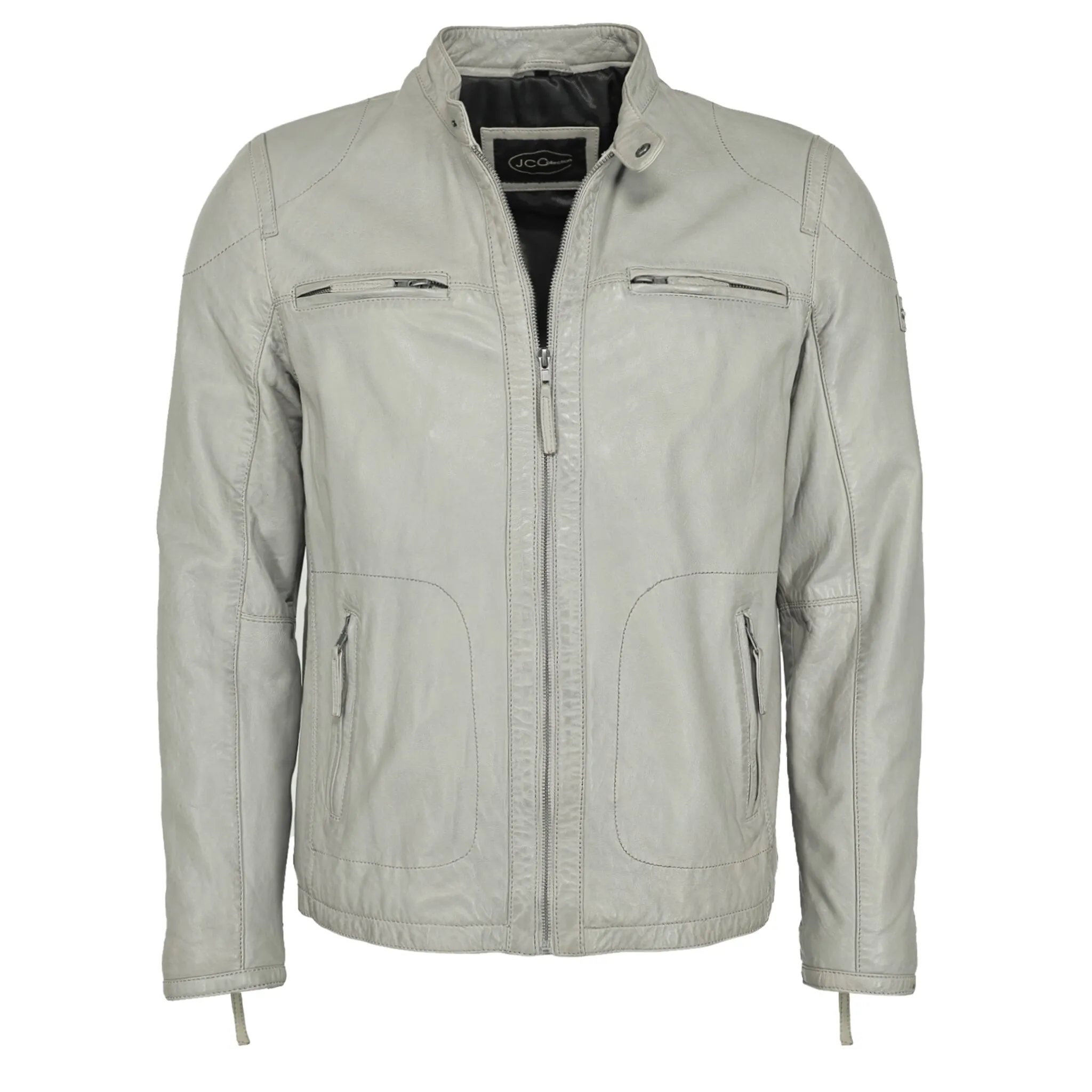 Кожаная куртка JCC "Макадам", серый
Кожаная куртка JCC "Макадам", серый