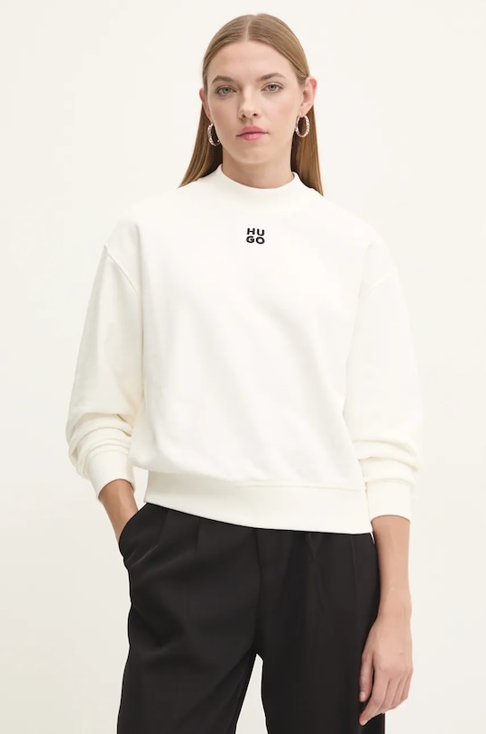 Хлопковая толстовка Hugo, бежевый
Хлопковая толстовка Hugo, бежевый
