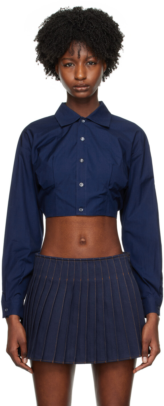 Эксклюзивная синяя рубашка AMI Alexandre Mattiussi SSENSE
Эксклюзивная синяя рубашка AMI Alexandre Mattiussi SSENSE