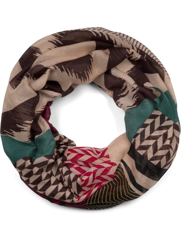 Шарф styleBREAKER, цвет weinrot/petrol
Шарф styleBREAKER, цвет weinrot/petrol