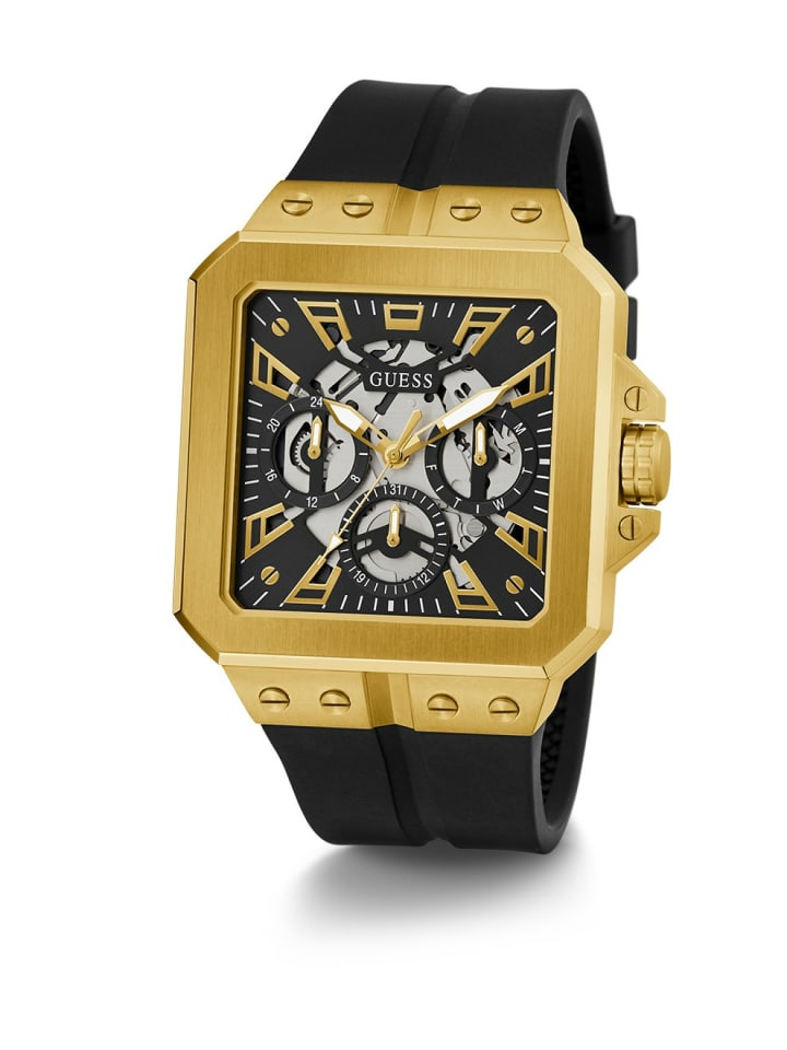 Guess Мужские аналоговые часы в золотом исполнении
Guess Мужские аналоговые часы в золотом исполнении