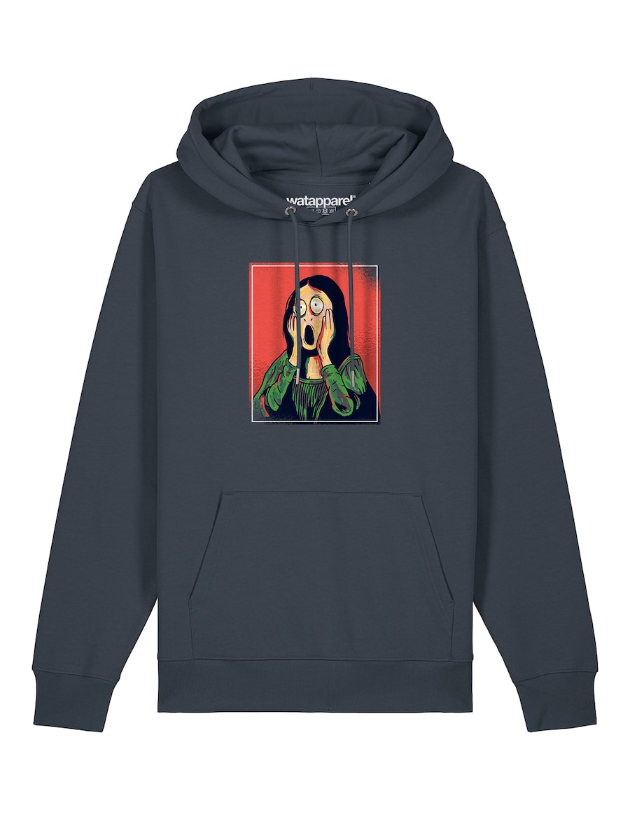 Толстовка Watapparel Mona Lisa Scream, антрацит, Черный, Толстовка Watapparel Mona Lisa Scream, антрацит
Толстовка Watapparel Mona Lisa Scream, антрацит, Черный, Толстовка Watapparel Mona Lisa Scream, антрацит