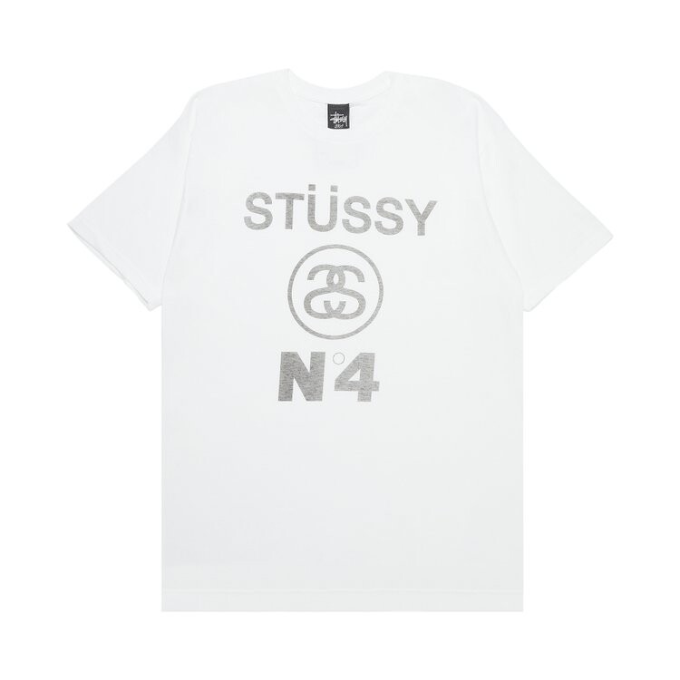 Футболка Stussy N°4 'White', белый
Футболка Stussy N°4 'White', белый