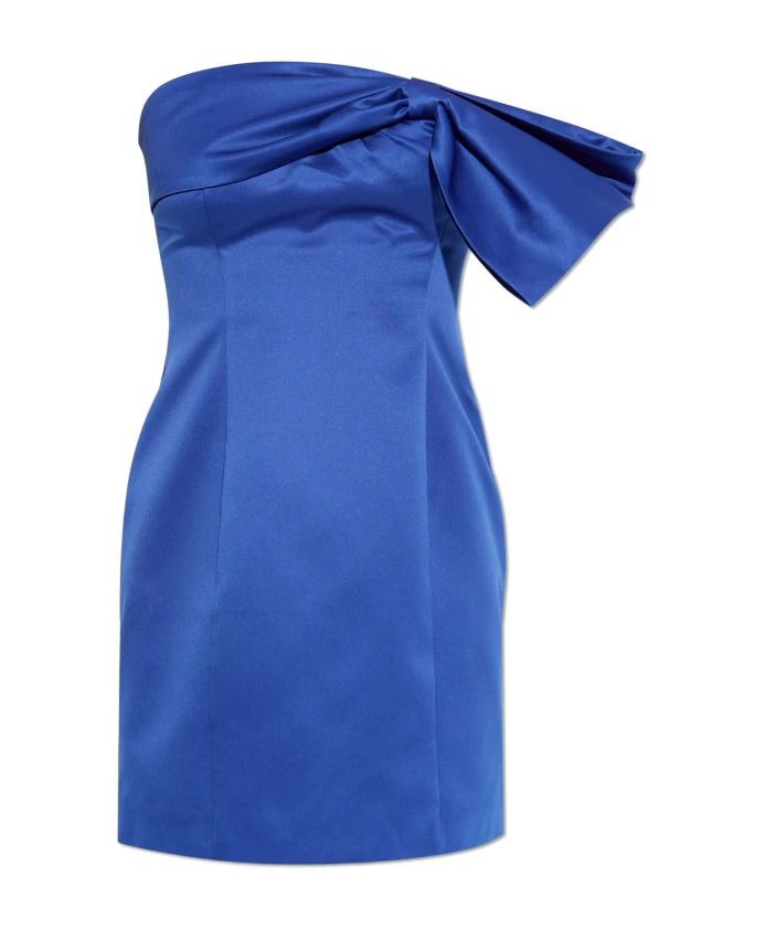 Короткое платье с открытыми плечами Rotate Birger Christensen, синий
Короткое платье с открытыми плечами Rotate Birger Christensen, синий