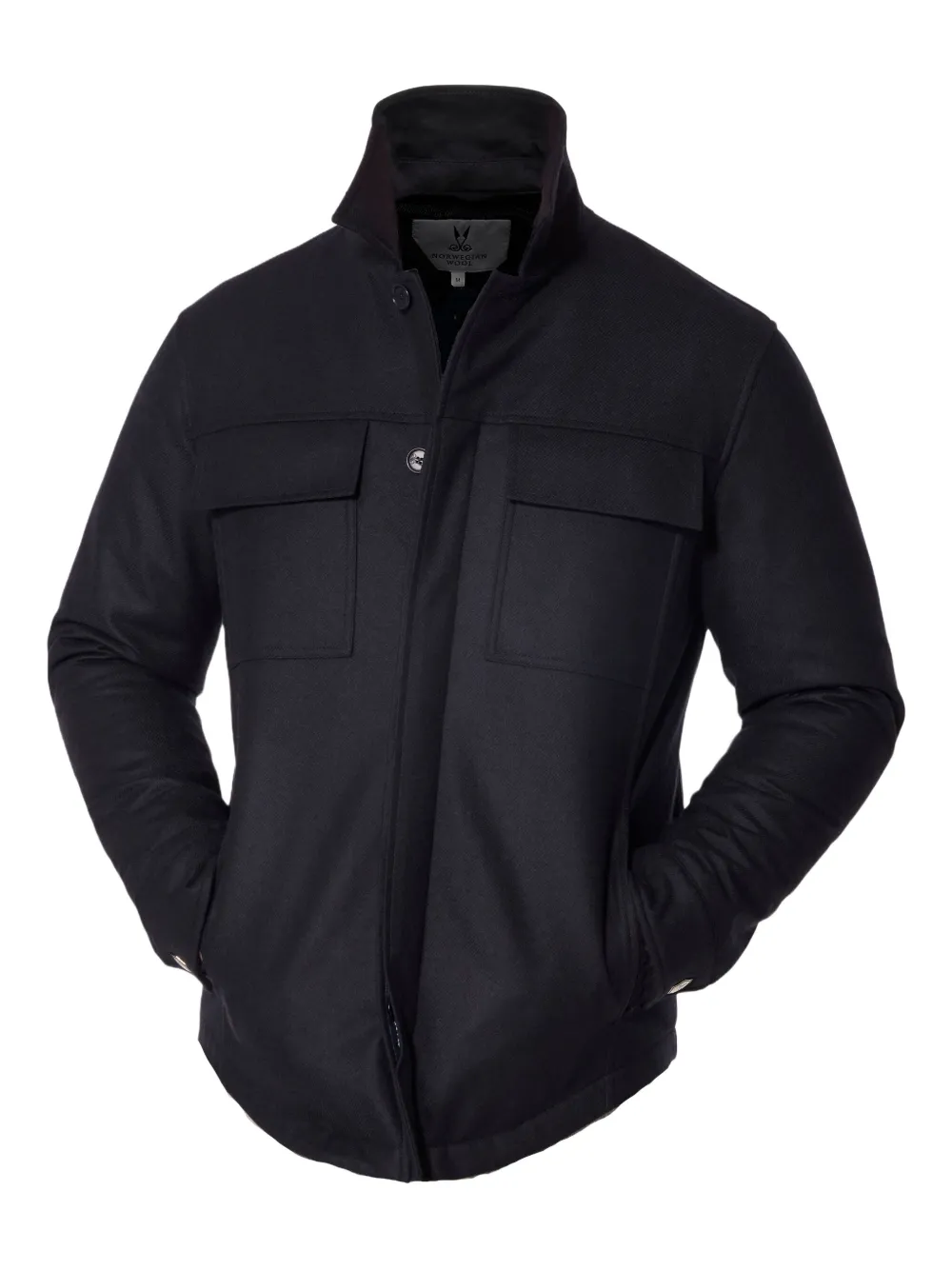 Шерстяная куртка с карманами Norwegian Wool, синий
Шерстяная куртка с карманами Norwegian Wool, синий