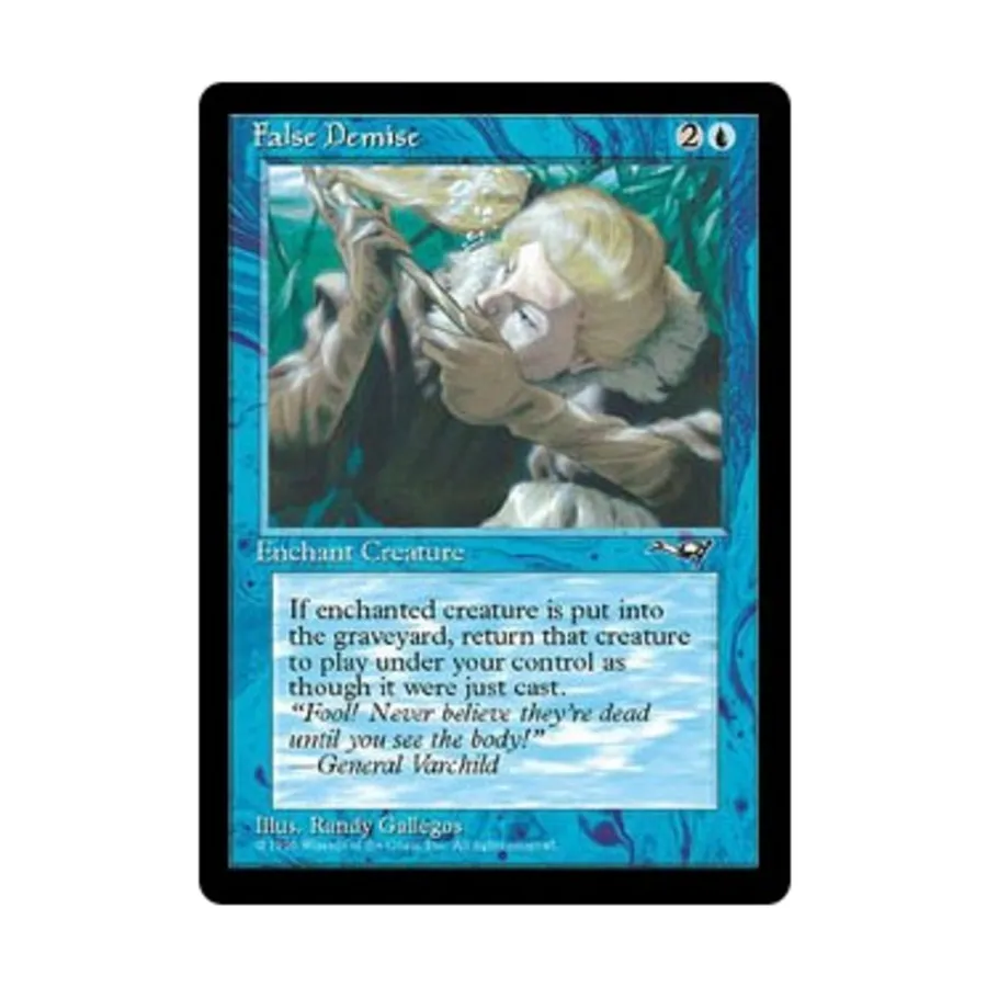 CCG Ложная кончина - Вер. 1 (У3), MTG - Alliances
CCG Ложная кончина - Вер. 1 (У3), MTG - Alliances