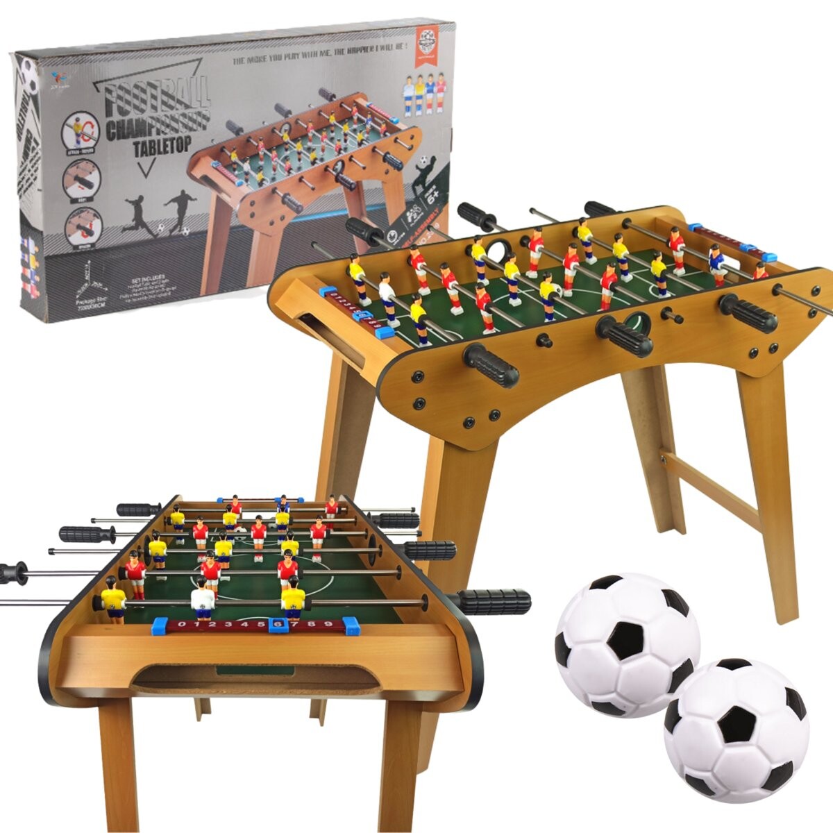 Набор Для Фосбола Большой Деревянный Игровой Настол Для Игры На Футбол Inna marka
Набор Для Фосбола Большой Деревянный Игровой Настол Для Игры На Футбол Inna marka