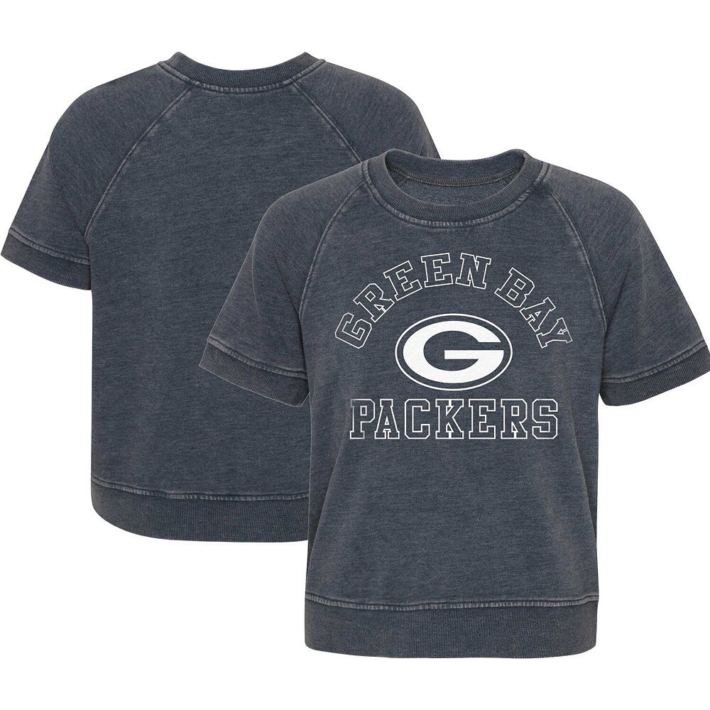 Футболка реглан для девочек-юниоров Heather Charcoal Green Bay Packers Cheer Squad Outerstuff, цвет Pkr Charco
Футболка реглан для девочек-юниоров Heather Charcoal Green Bay Packers Cheer Squad Outerstuff, цвет Pkr Charco