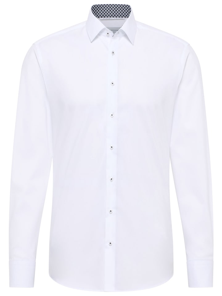 Рубашка Slim Fit белого цвета Eterna
Рубашка Slim Fit белого цвета Eterna