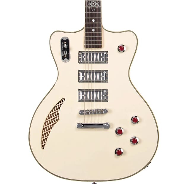 Электрогитара Bill Nelson Astroluxe Cadet - Vintage Cream and Fiesta Red
Электрогитара Bill Nelson Astroluxe Cadet - Vintage Cream and Fiesta Red