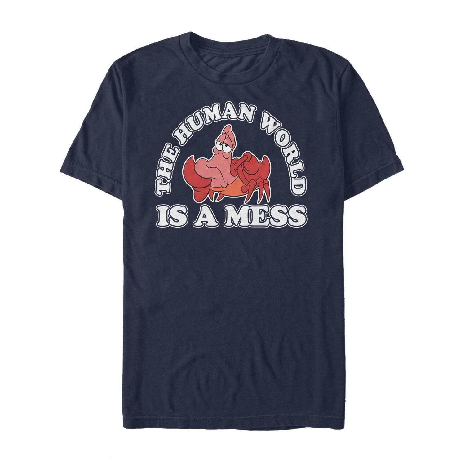 Мужская футболка The Little Mermaid World's A Mess Tee Licensed Character
Мужская футболка The Little Mermaid World's A Mess Tee Licensed Character