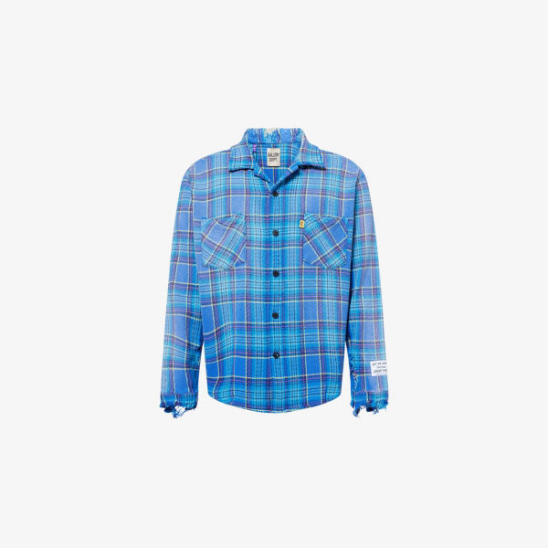 Рубашка клетчатая Gallery Dept Marley, синий
Рубашка клетчатая Gallery Dept Marley, синий