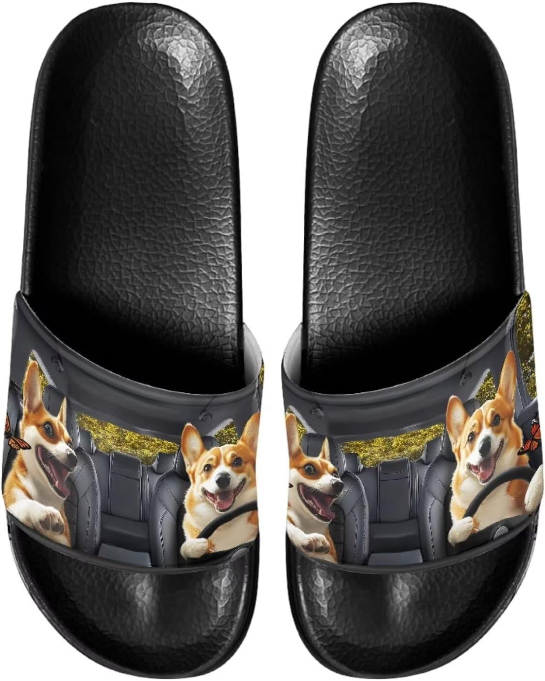 Мужские шлепанцы, плоские тапочки, нескользящие, быстросохнущие, мягкие, легкие, для душа Jrysaedy, Funny Corgi Dog
Мужские шлепанцы, плоские тапочки, нескользящие, быстросохнущие, мягкие, легкие, для душа Jrysaedy, Funny Corgi Dog