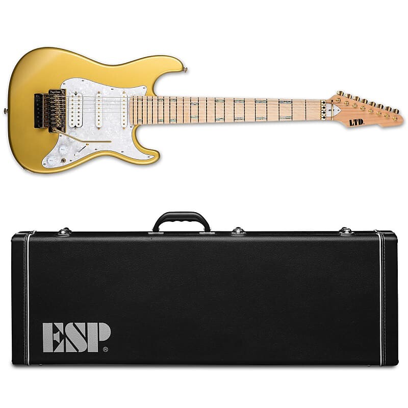 Электрогитара ESP LTD JRV 8FR Metallic Gold MGO 8 String Baritone Javier Reyes - BRAND NEW + HARD CASE 8 FR Floyd Rose
Электрогитара ESP LTD JRV 8FR Metallic Gold MGO 8 String Baritone Javier Reyes - BRAND NEW + HARD CASE 8 FR Floyd Rose