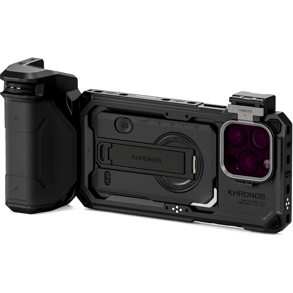 Tilta Khronos iPhone 16 Pro Max Handheld Kit (Black)
Tilta Khronos iPhone 16 Pro Max Handheld Kit (Black)