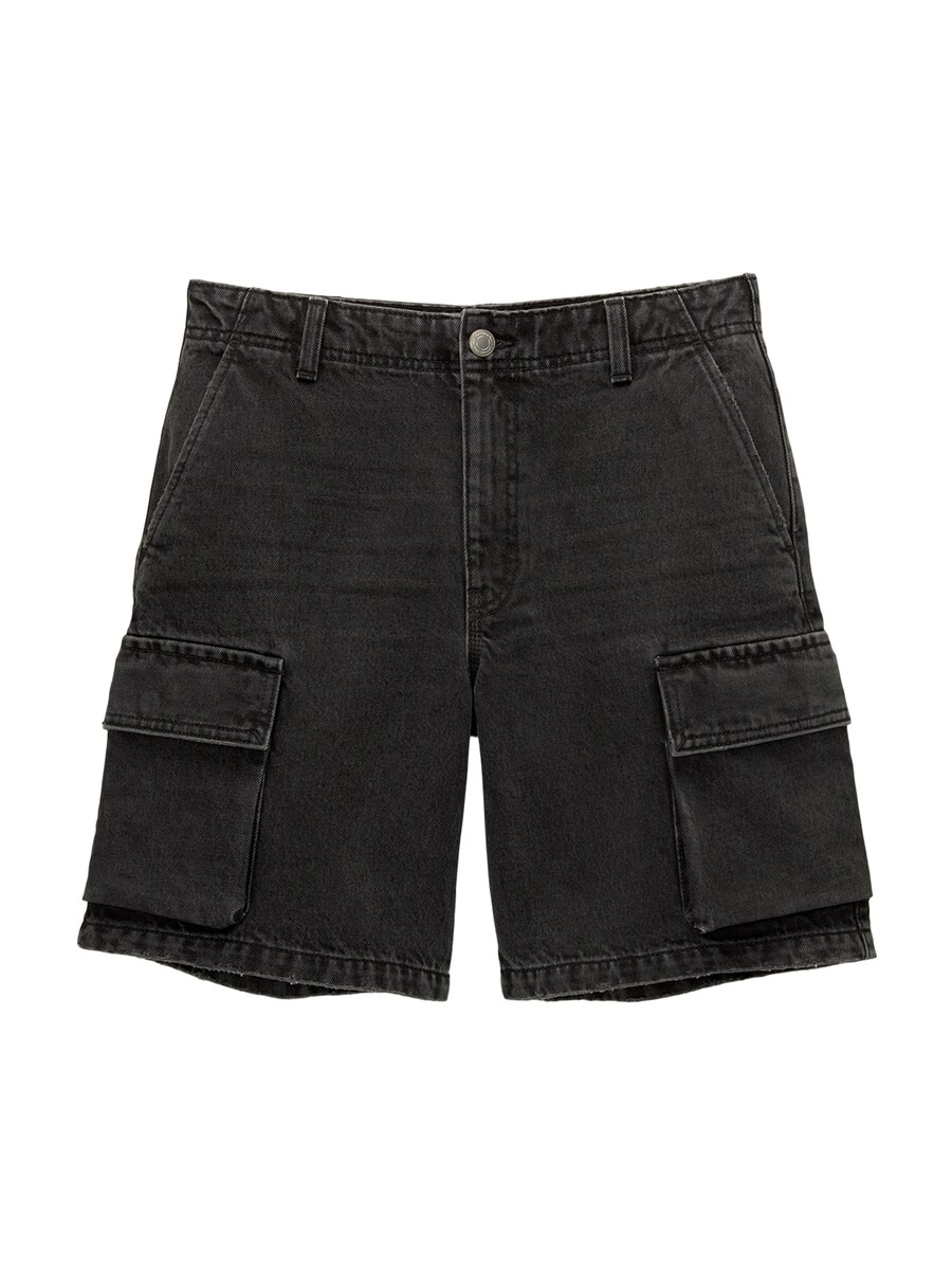 Широкие джинсы-карго Pull&Bear, черный
Широкие джинсы-карго Pull&Bear, черный