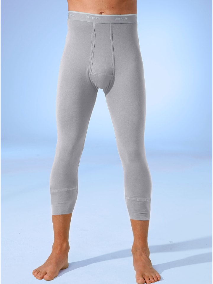 Брюки три четверти серого меланжевого цвета Bugatti
Брюки три четверти серого меланжевого цвета Bugatti