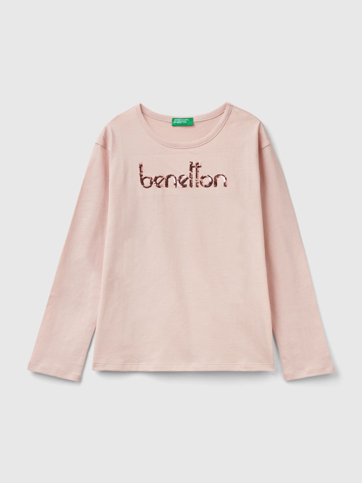 Рубашка с длинным рукавом Benetton, розовый
Рубашка с длинным рукавом Benetton, розовый