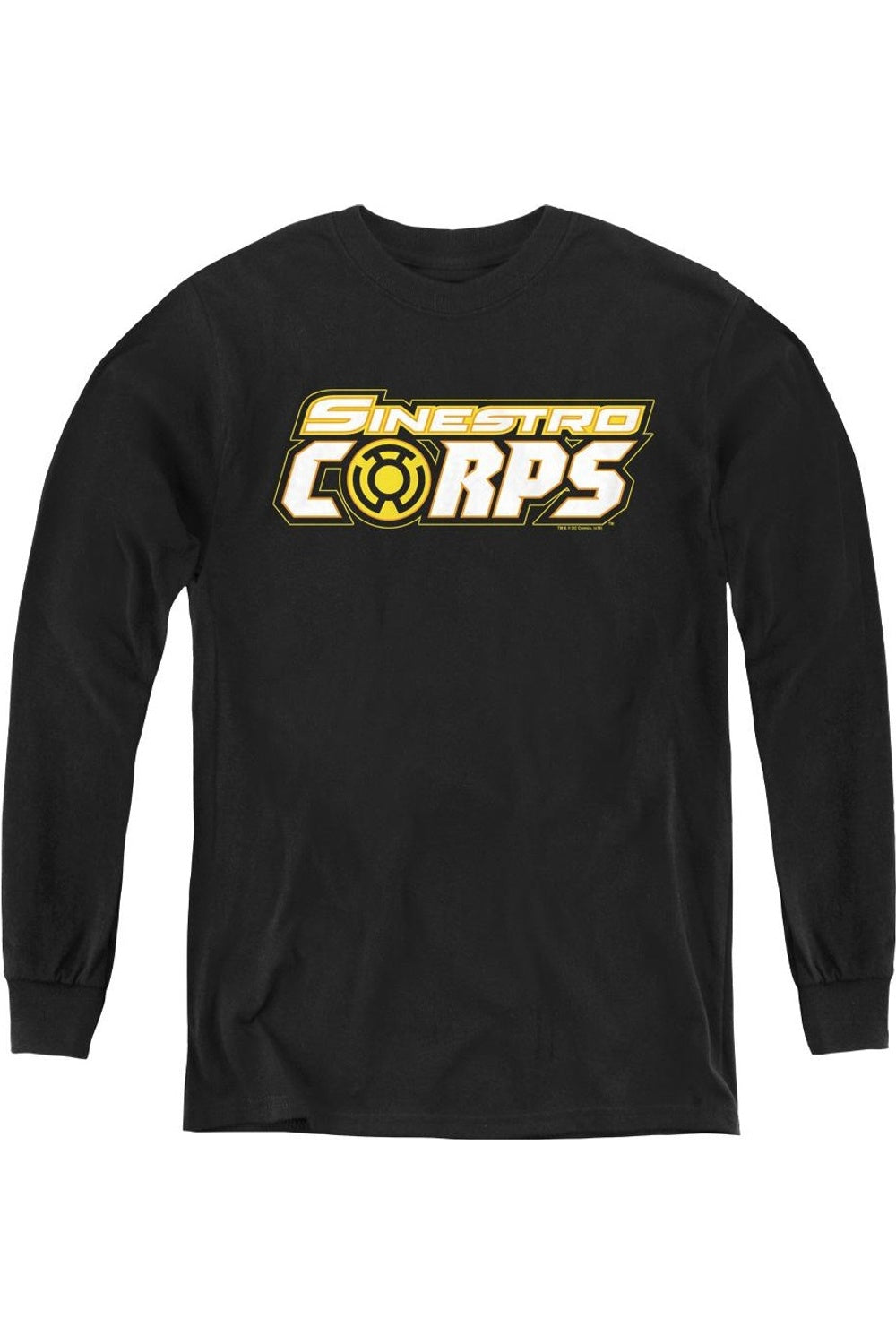 Футболка с длинным рукавом для детей с логотипом Корпуса Синестро из Green Lantern Gildan
Футболка с длинным рукавом для детей с логотипом Корпуса Синестро из Green Lantern Gildan