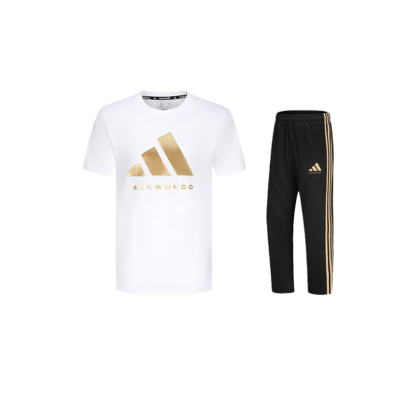 Adidas Комплект для тхэквондо Casual Unisex White Gold+Black Gold
Adidas Комплект для тхэквондо Casual Unisex White Gold+Black Gold