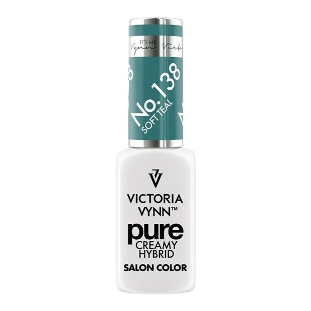 Victoria Vynn Pure Creamy Hybrid 138 Гибридный лак для ногтей Soft Teal, 8 мл
Victoria Vynn Pure Creamy Hybrid 138 Гибридный лак для ногтей Soft Teal, 8 мл