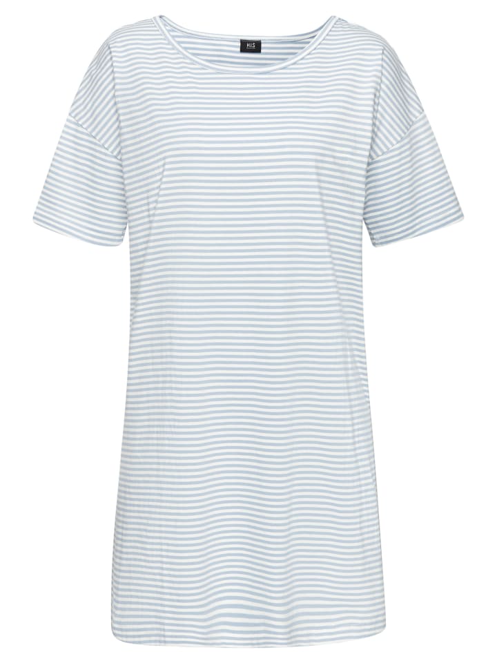 VIVANCE DREAMS Ночная рубашка в сине-белую полоску
VIVANCE DREAMS Ночная рубашка в сине-белую полоску