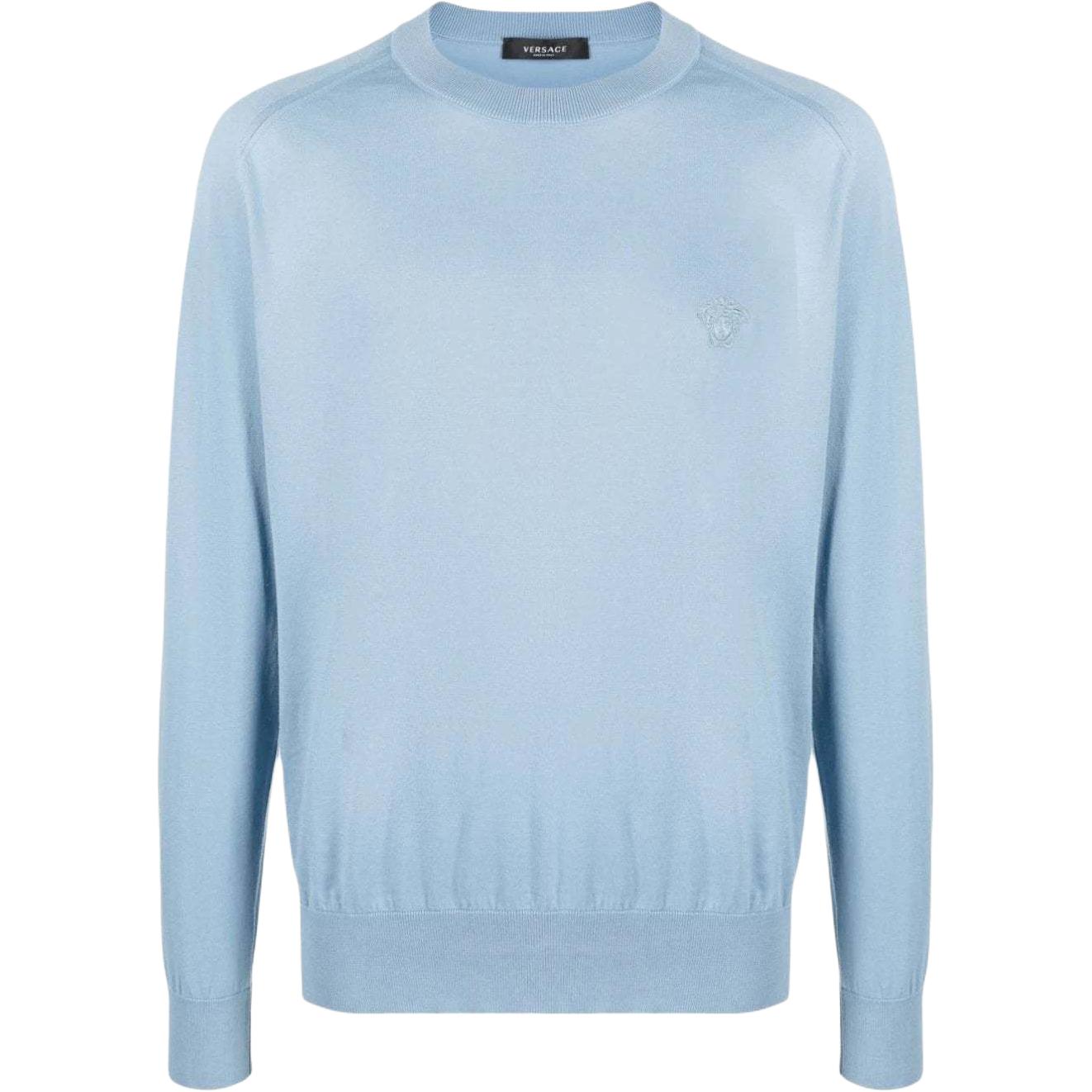 VERSACE Трикотажный свитер светло-голубой
VERSACE Трикотажный свитер светло-голубой