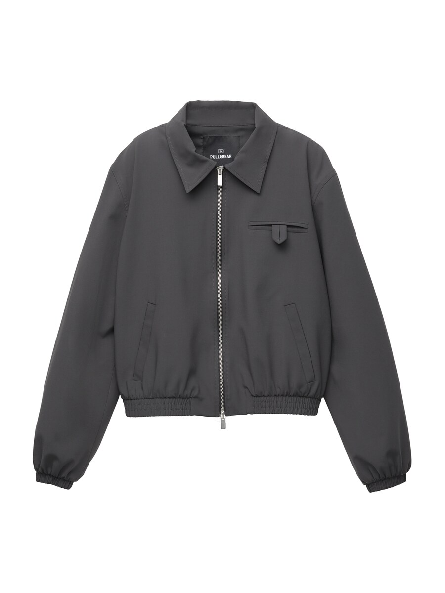 Куртка межсезонная Pull&Bear, графитовый
Куртка межсезонная Pull&Bear, графитовый