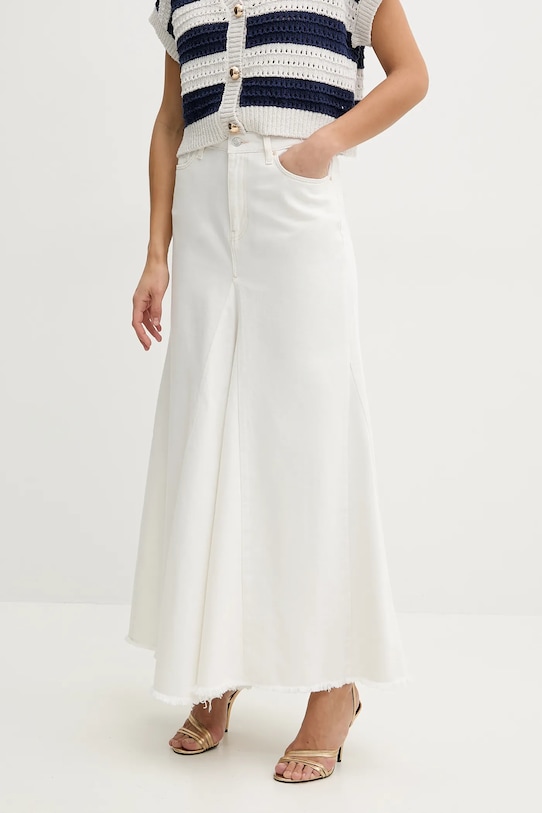 Хлопковая юбка Guess, бежевый
Хлопковая юбка Guess, бежевый