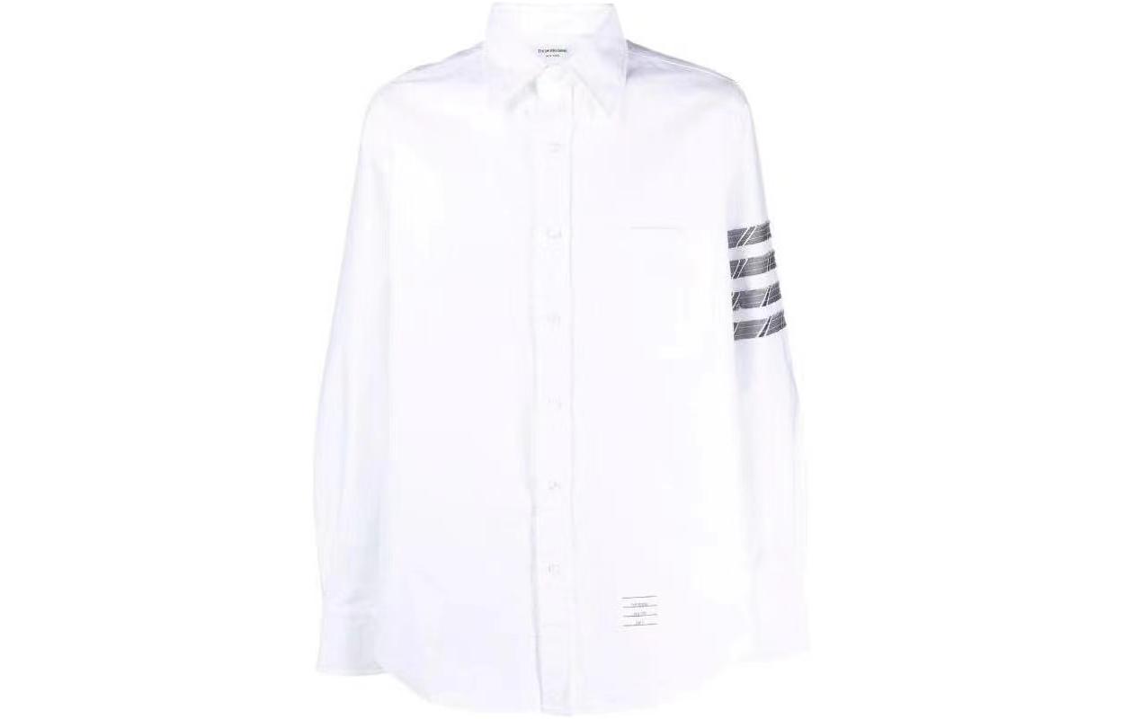 THOM BROWNE Мужская белая рубашка
THOM BROWNE Мужская белая рубашка