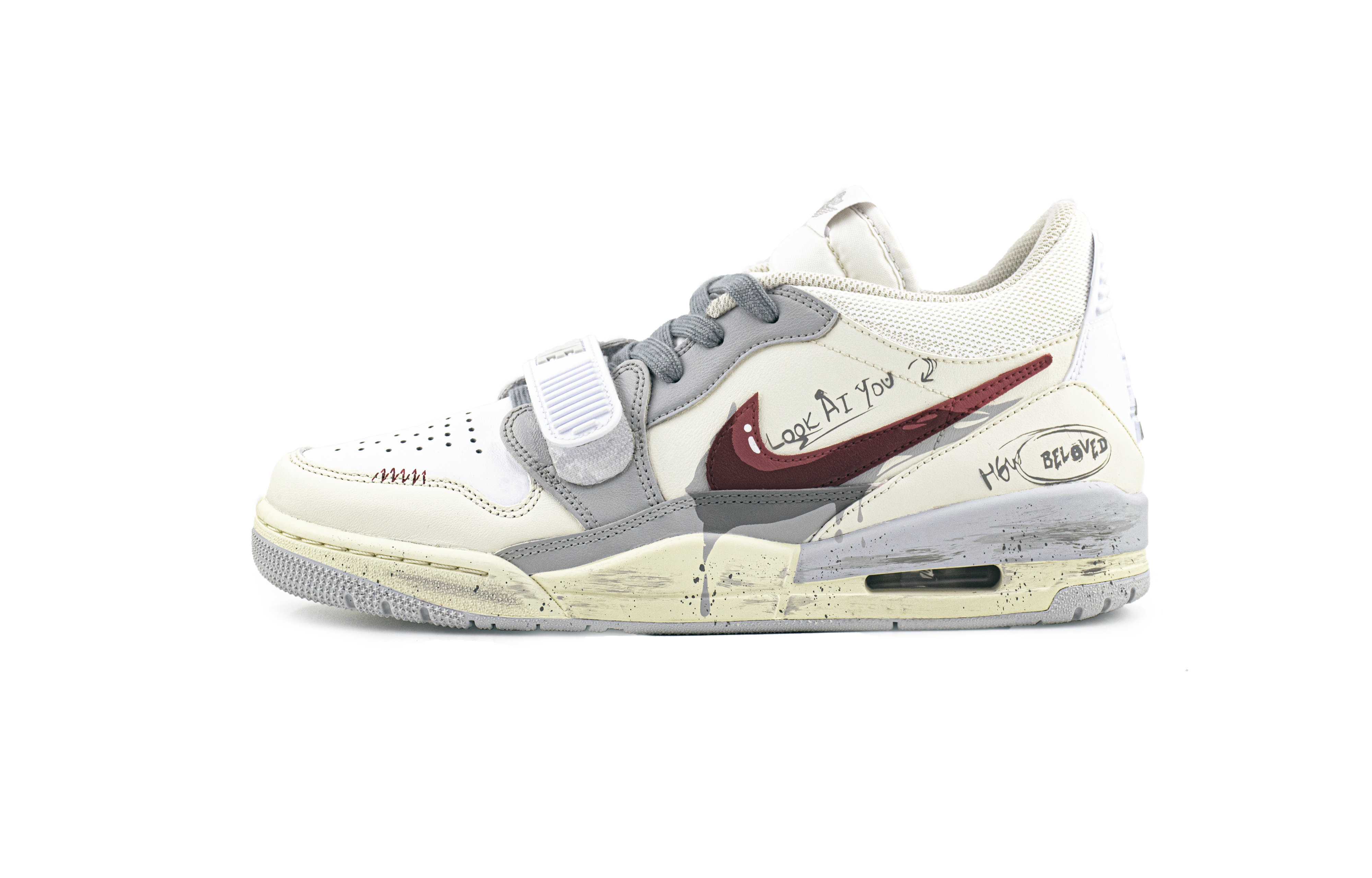 Jordan Баскетбольные кроссовки Legacy 312 Lucky Doodle с низким антискользящим покрытием, износостойкие, винтажные, белые
Jordan Баскетбольные кроссовки Legacy 312 Lucky Doodle с низким антискользящим покрытием, износостойкие, винтажные, белые