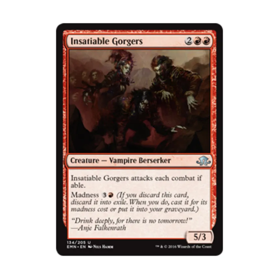 CCG Ненасытные пожиратели (U), MTG - Eldritch Moon
CCG Ненасытные пожиратели (U), MTG - Eldritch Moon